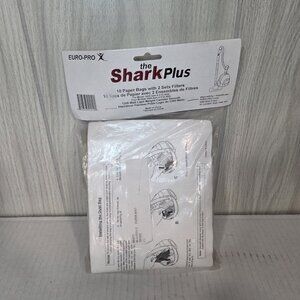 Shark Plus/Euro-Pro Bags  3005 Unopened Pack of 10 Bags & 2 Filters